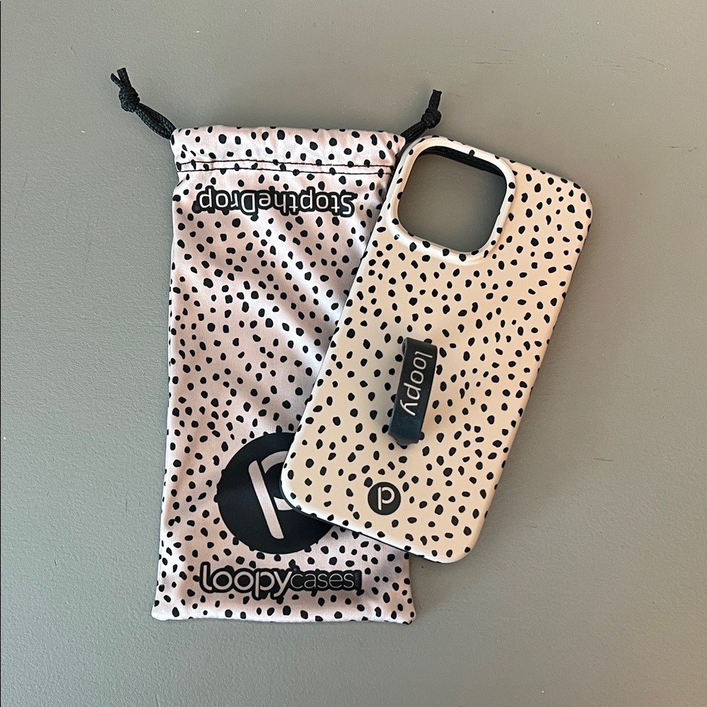 NEW Loopy Case Mocha Dot Phone Case